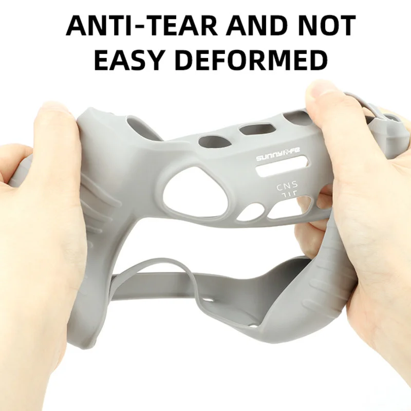 Soft Silicone Case for DJI RC Controller Protective Cover with Sun Hood Sunshade Mini 3 Pro Accessories