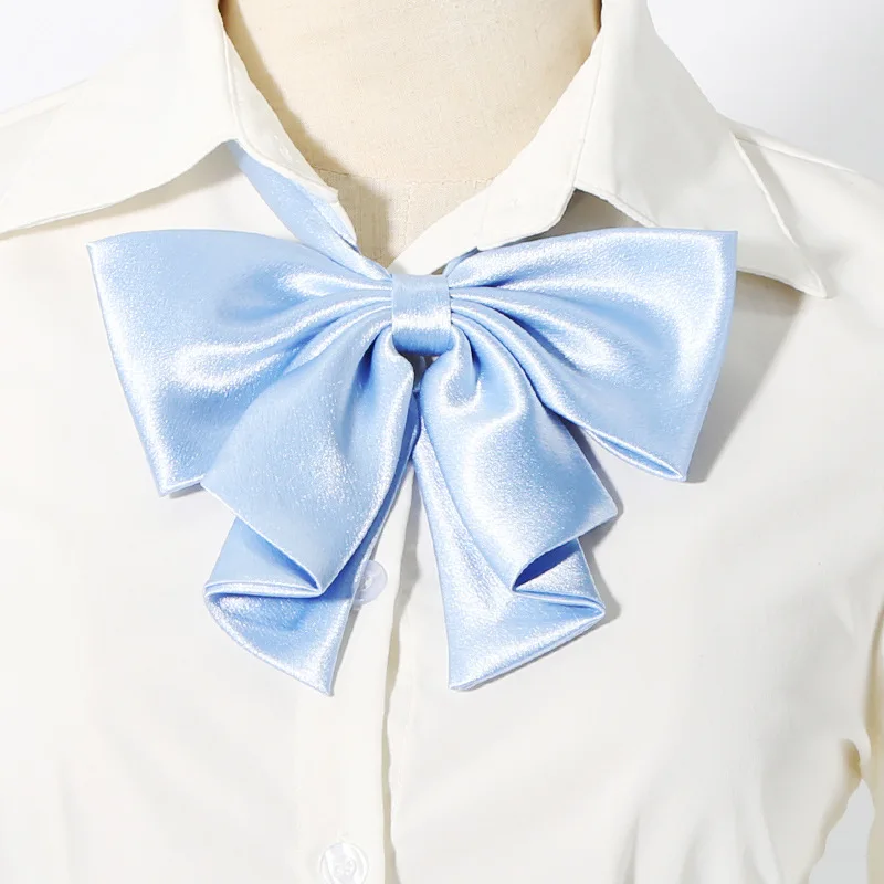 Solid Color Bow Tie College Style School Uniform Accessories Personalized and Fashionable Bow Tie Daily Casual Cute Bow Tie image 3