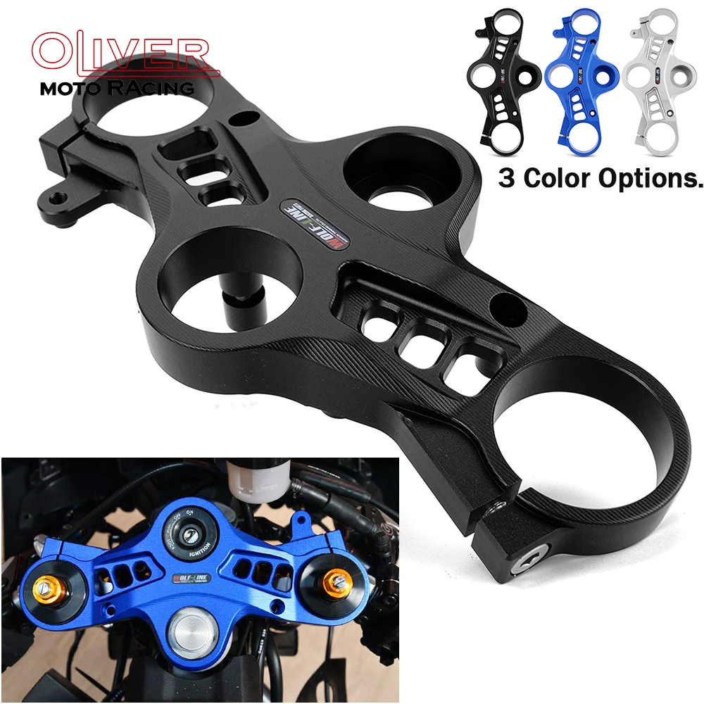 

YZF-R7 2024 Motorcycle Upper Top Triple Clamps For Yamaha YZF R7 YZFR7 2021 2022 2023 Top Bridge Triple Clamp Accessories