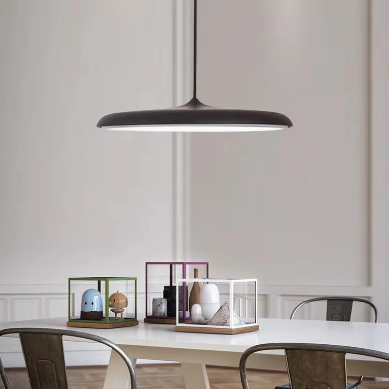 nordic flying saucer led pendant light lampada de interior luminaria suspensa cozinha quarto sala de jantar home design decoracao 01