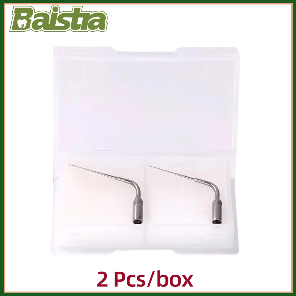 

2 шт./кор. стоматологические насадки BAISTRA, пригодные для стоматологического эндо-активатора Ultra, эндо-иригатора, стоматологической резьбы/прямого типа