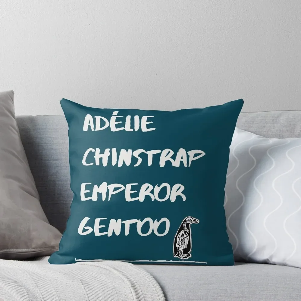 Atypical Autism Penguin Mantra Essential Throw Pillow Christmas Pillowcase Christmas Covers pillow