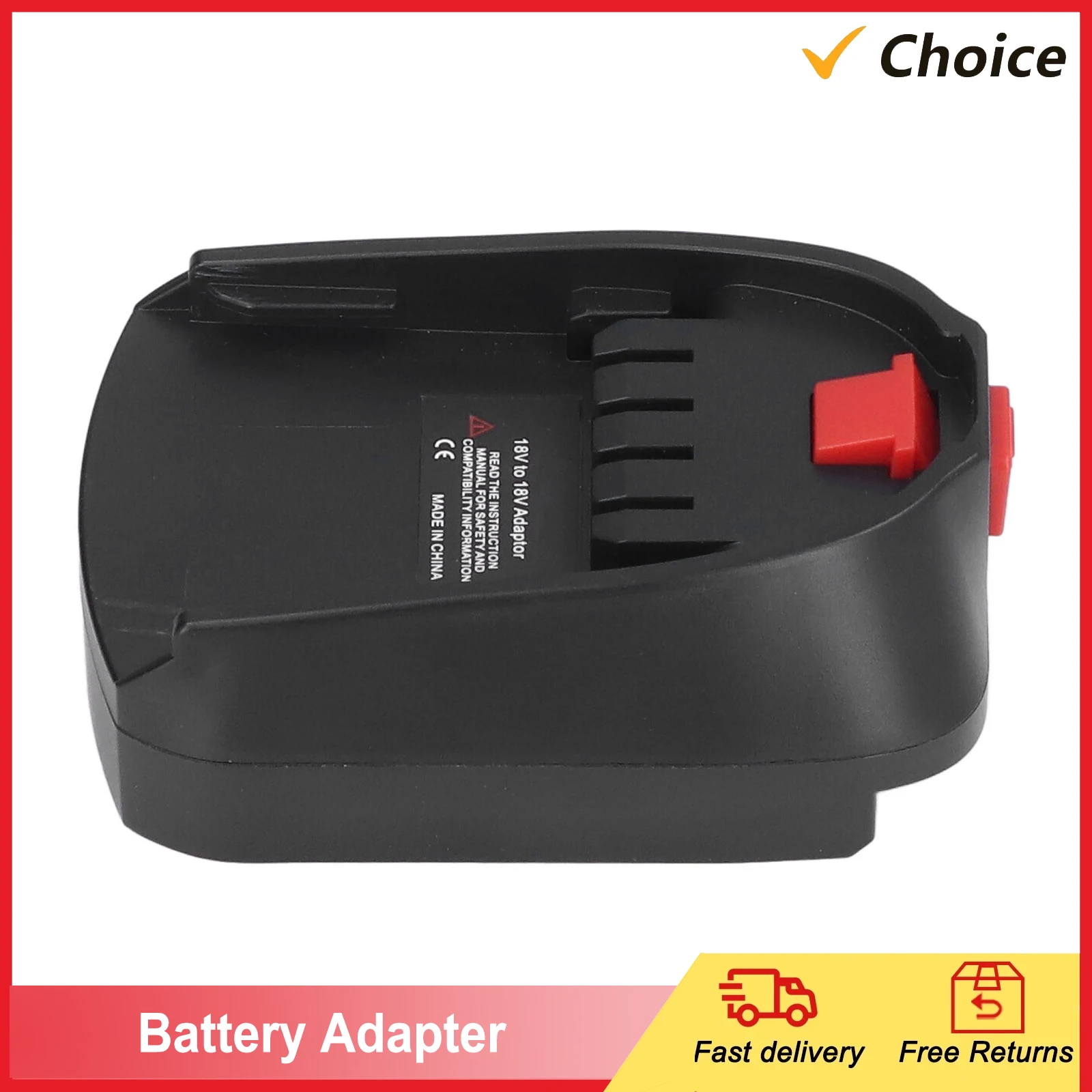

18V Battery Adapter Converter for Bosch BAT618 Li Ion Batteries 18V Electrical Power Tool BOSB18C Battery Adapter for Bosch