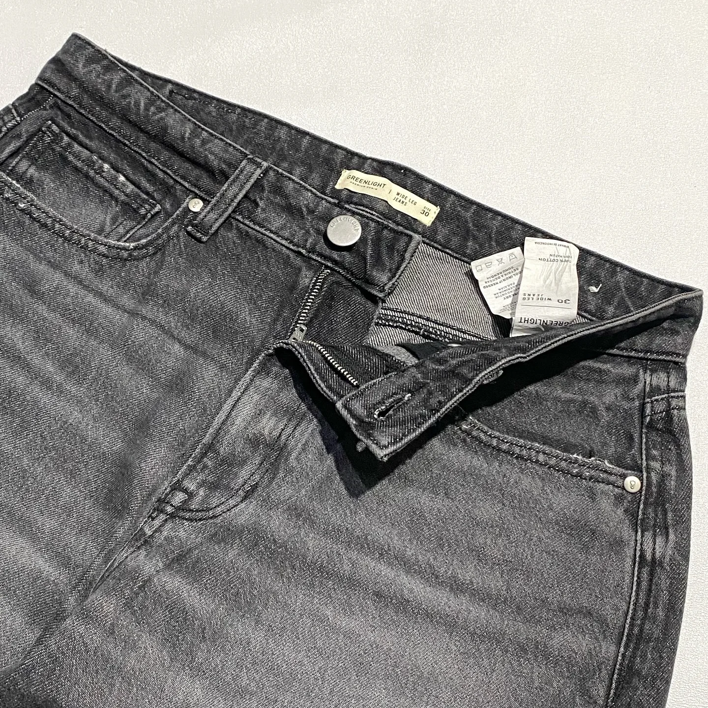 سراويل جوكر غير رسمية للرجال كبيرة الحجم من قماش الدنيم جينز للزوجين ملابس الشارع الأمريكية Y2K جينز أسود فضفاض واسع الساق جديد