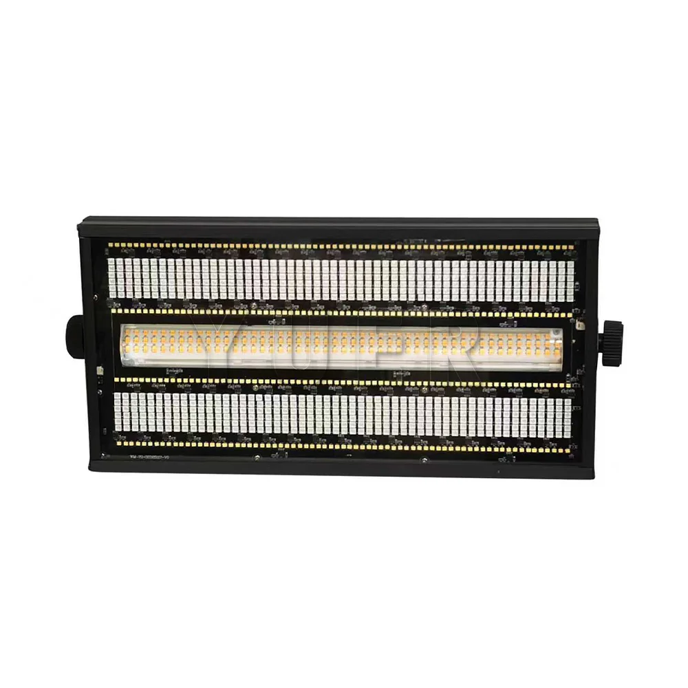 400W LED Strobe Light RGB 3in1 Warm Cold White Wall Wash Flash Effect Stage Lighting For Party Club DJ Bar Concert Lighting