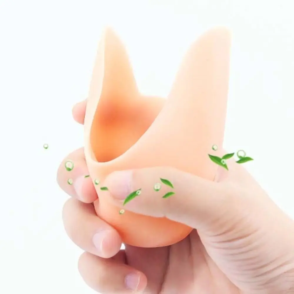 Cuscinetti per le dita dei piedi in silicone Materiale morbido Cuscino Topper Scarpe Protezione per le dita Cura dei piedi Scarpe da punta Copri puntale Movimento della danza