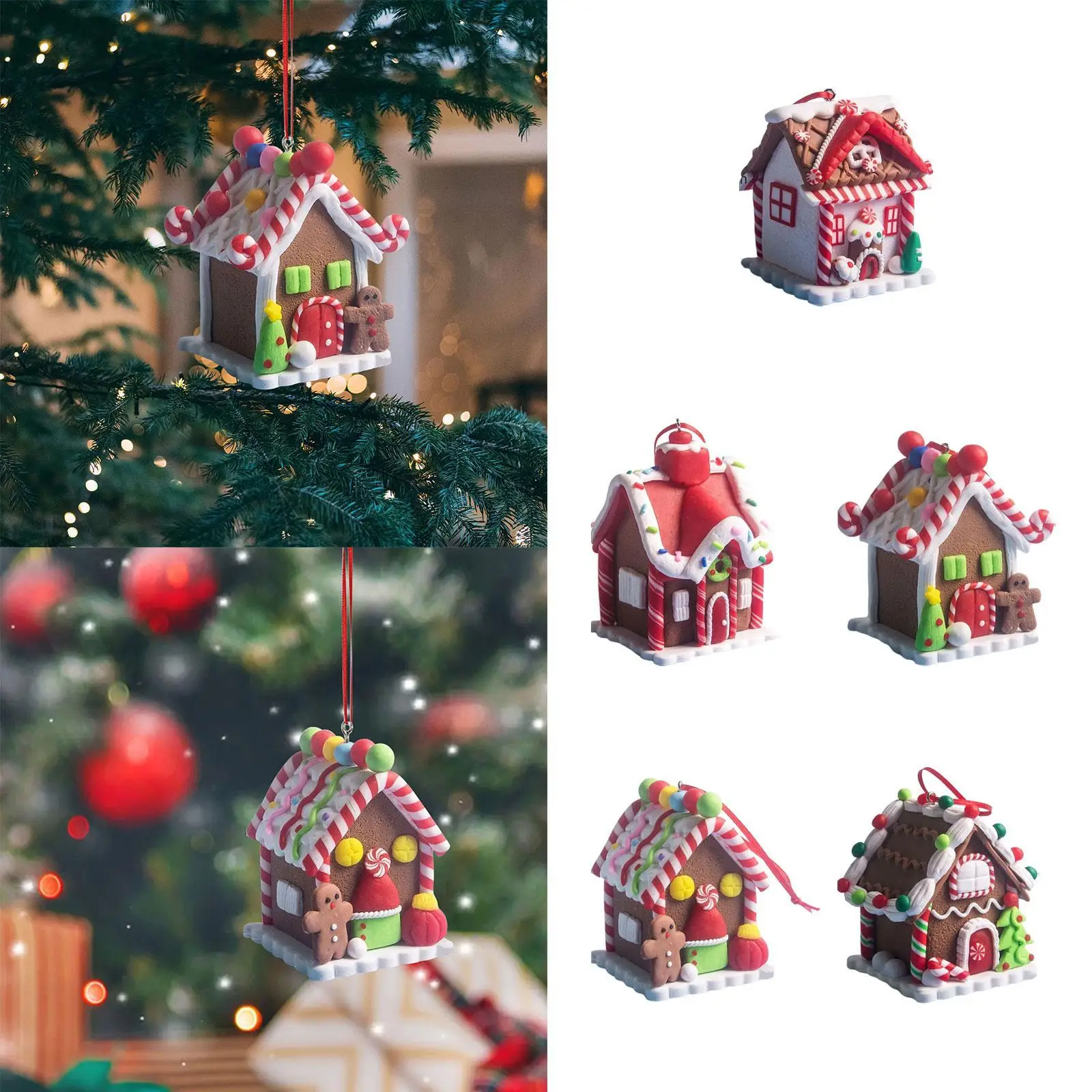 Christmas Hanging Decoration Reusable for Engagement Hotel Cafe Restaurant