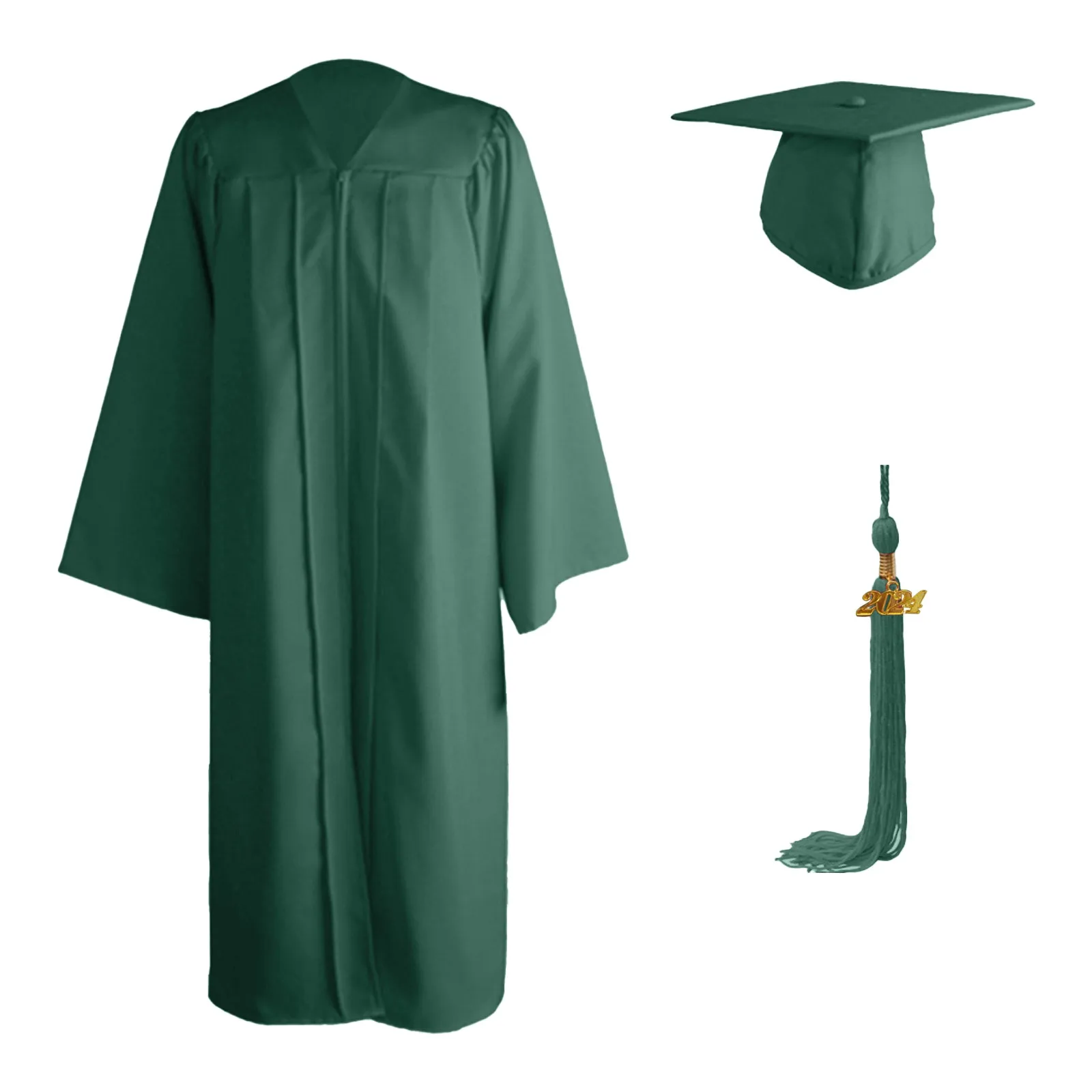 Ensemble uniforme scolaire et robe de graduation pour adultes, cape résistante, robe universitaire trempée