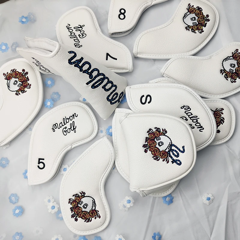 

2025 Cute Flower Golf Club Driver Fairway Woods Hybrid Ut Headcover Sports Head Protect Cover
