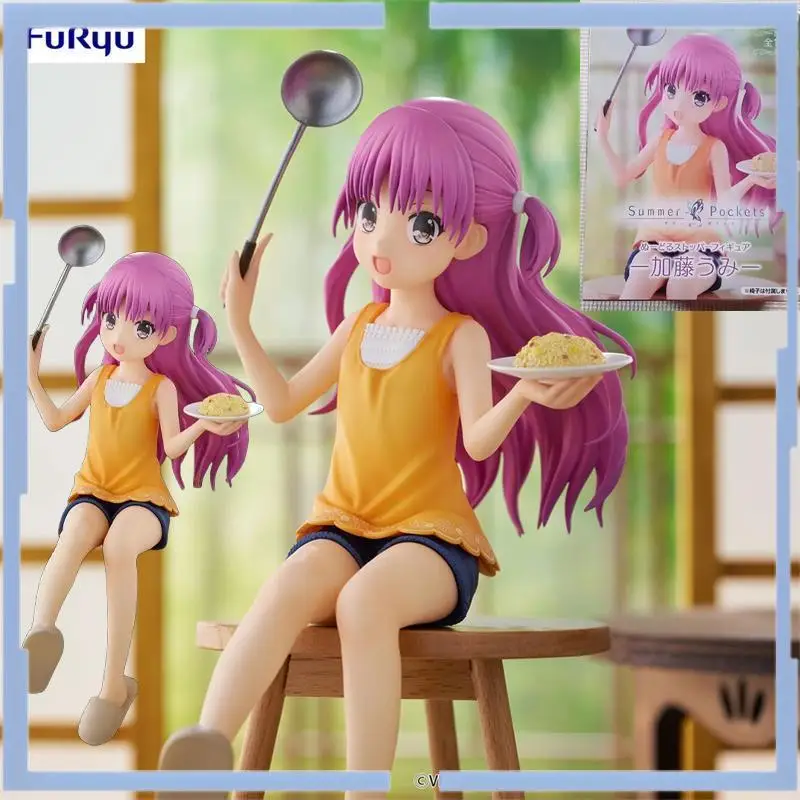 

В наличии, оригинальные летние карманы Furyu, Kato Hatsue Kato Hatsumoto, новые и нераспечатанные аниме-фигурки из ПВХ, модель коллекционера, игрушка в подарок