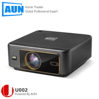 AUN U002 Projector Full HD 1080P 4K Sealed Optical Engine Android 12 Auto Focus Theater ROM 32GB LED Video Projector Home Cinema