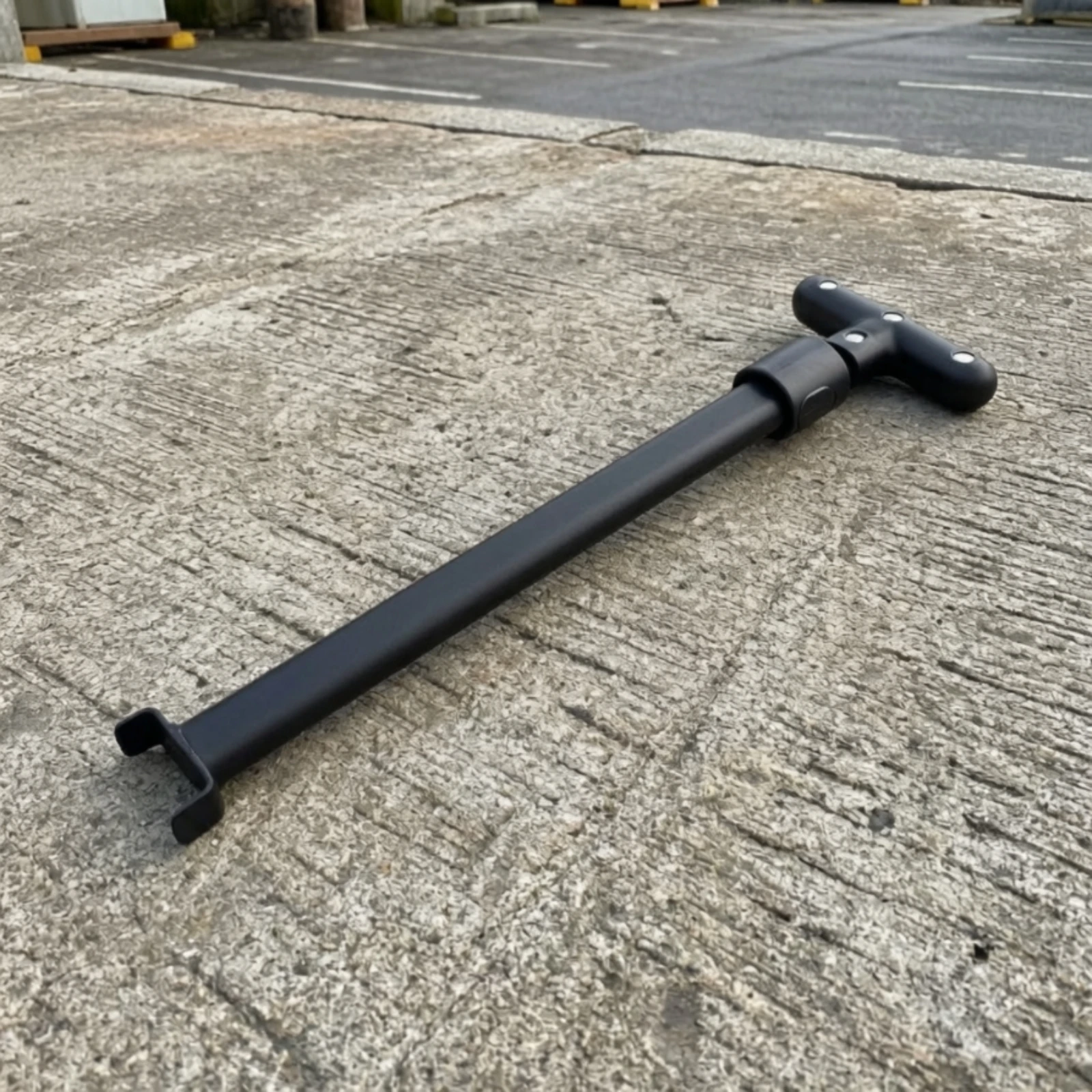 Telescopic Cart Handle Easy to Install Replacement Cart Handle Textured Long-Lasting for Campers, Camping, Beach Trips
