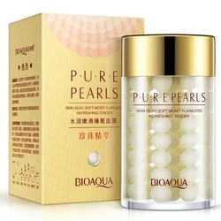 BIOAQUA Brand Pure Pearl Essence Sleeping Mask Face Skin Care Replenishment Korean Facial Cream Whitening Hydrating Night Masks