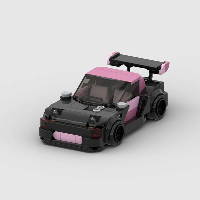 Kompatibel mit Lego kleinen Partikeln MX5 Racing MOC Baustein Lernspielzeug Modellbaugruppe