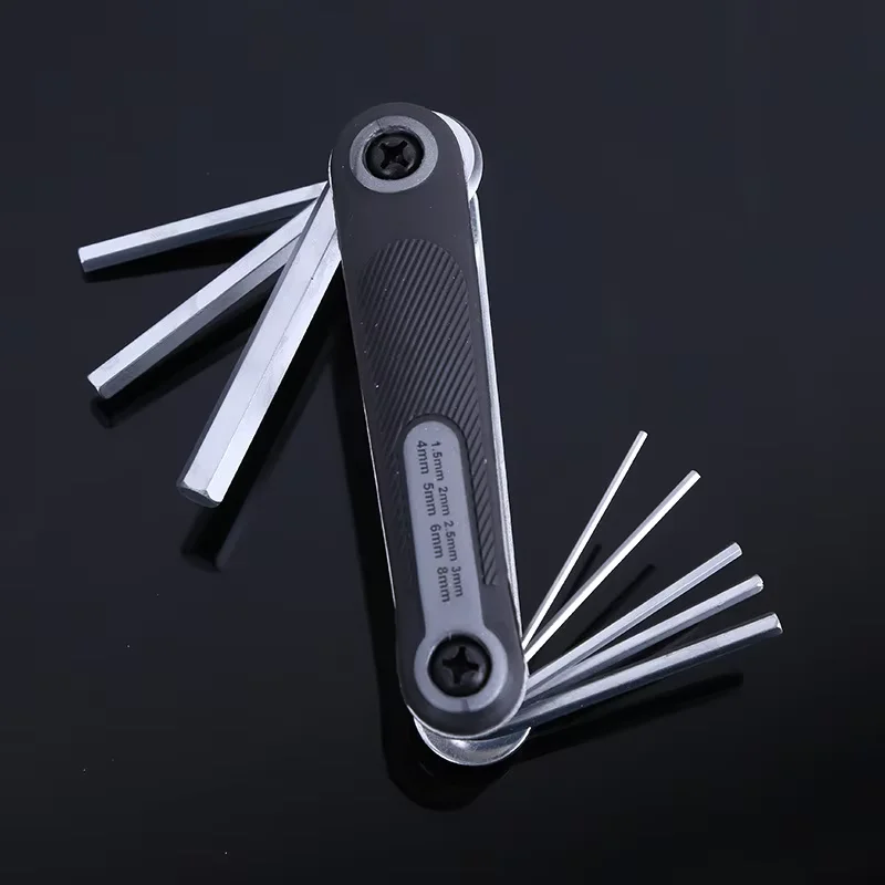 8 in 1 Folding Screwdriver Set Torx Screwdriver Mini Screwdriver Bits Kit Hexagon Torx Screwdriver Phillips Flat Screw Driver