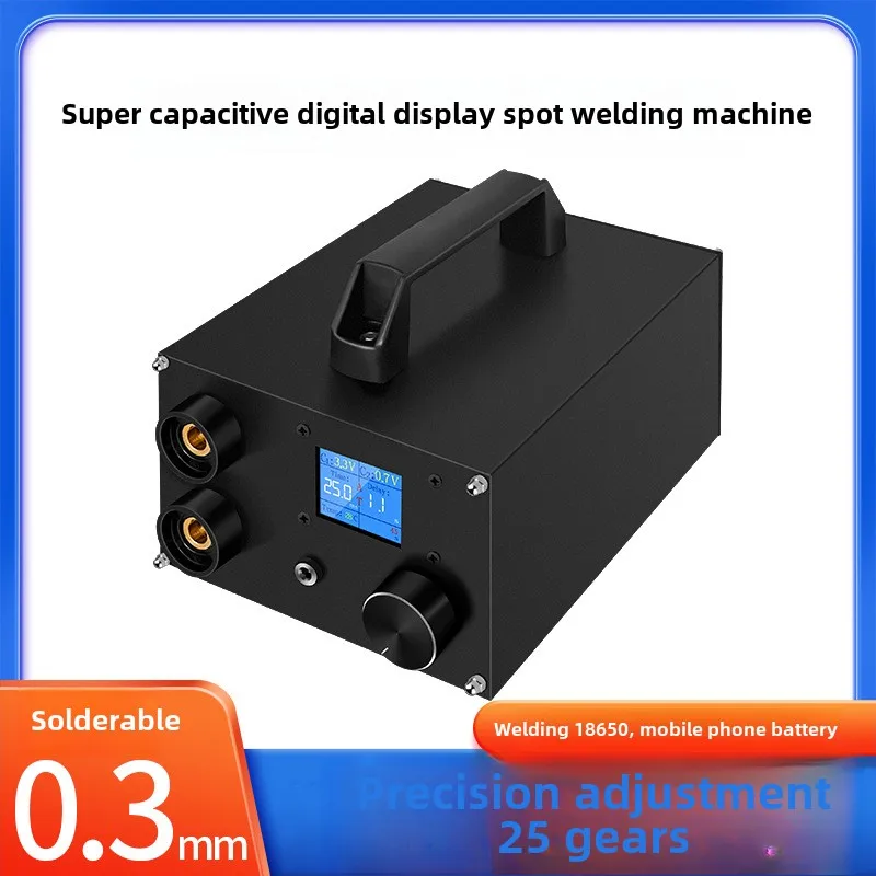 capacitor digital display spot welding machine, hand-held portable nickel belt with a full set of high-power handheld