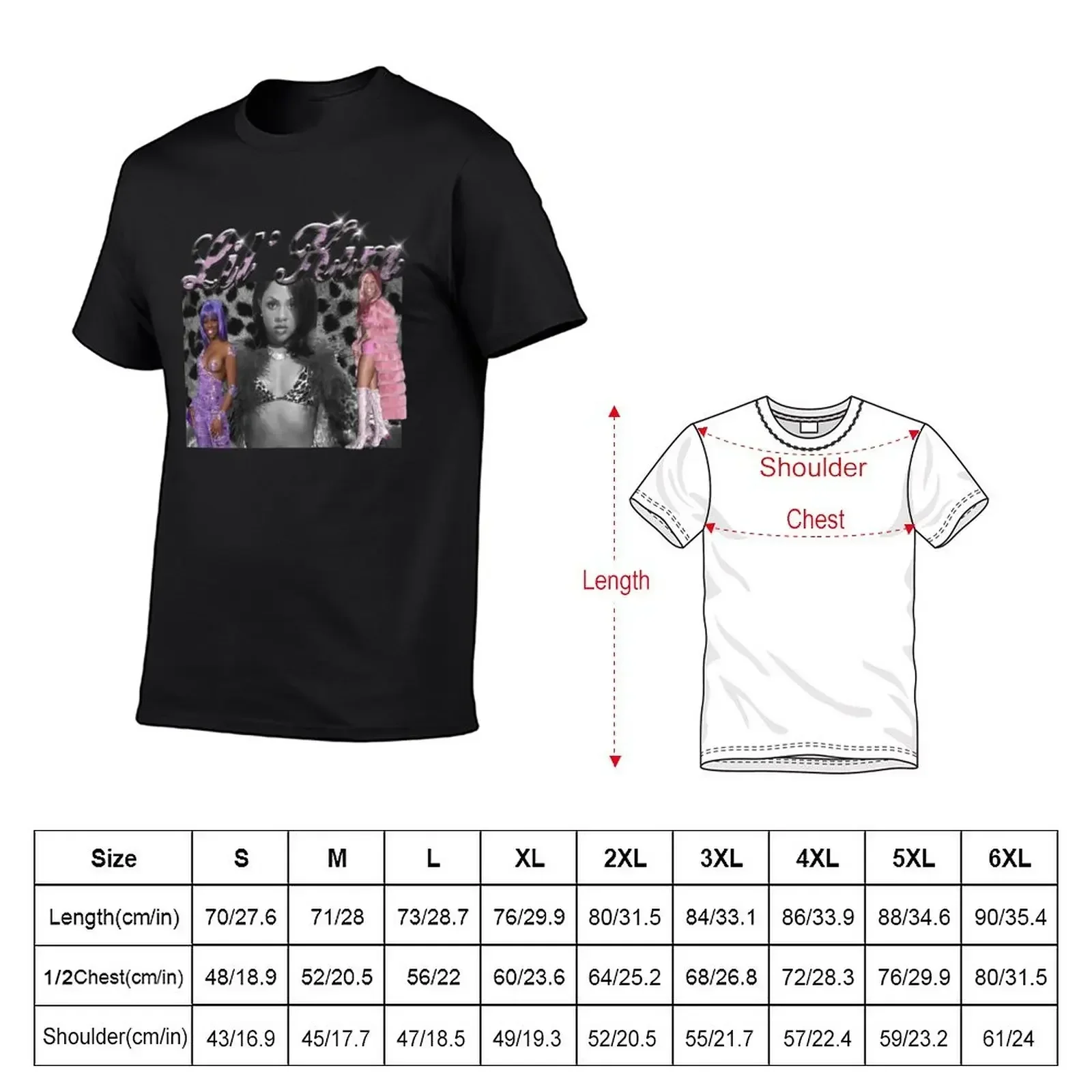Lil' Kim 90s Hip Hop Throwback T-Shirt vintage clothes sweat mens clothes