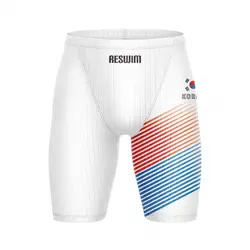 2024 Men's Surf Jammer Swimsuit Beach Tights Shorts Summer Endurance Athletic Training Trunks Quick Dry Swimming Sports Swimwear