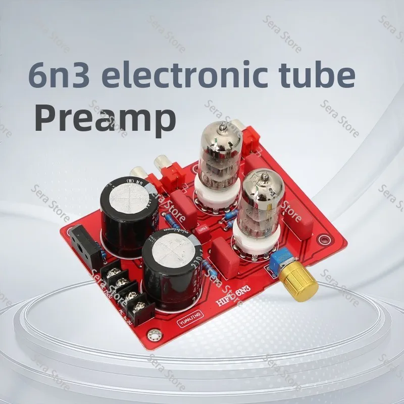 YJ-6N3 tube bile front stage, fever HIFI front stage, mini home audio power amplifier HIFI front amplifier