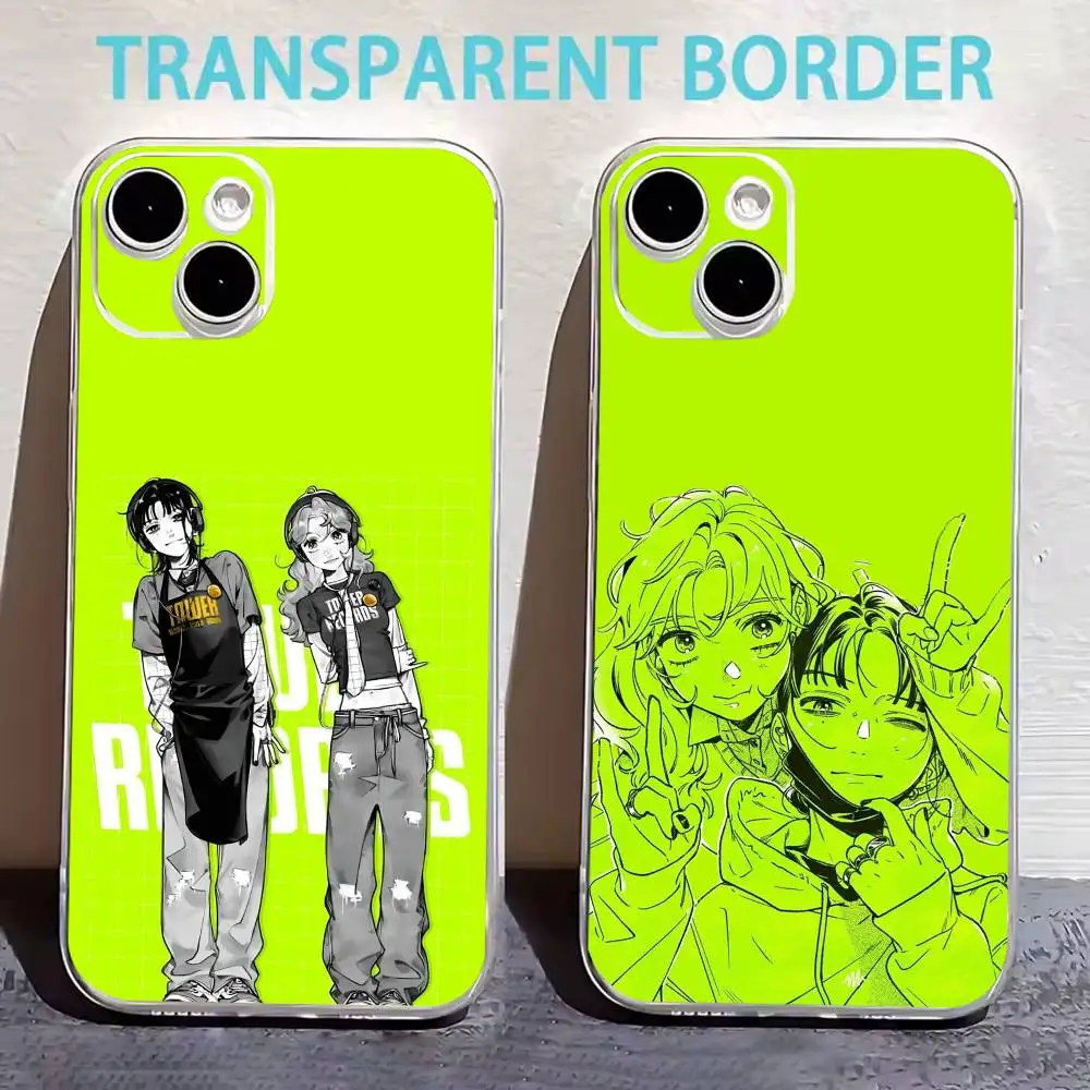 

Aya Osawa Mitsuki Koga MitsuAya Phone Case For iPhone17,16,15,14,13,12,11 Plus,Pro Max Soft Transparent Cover