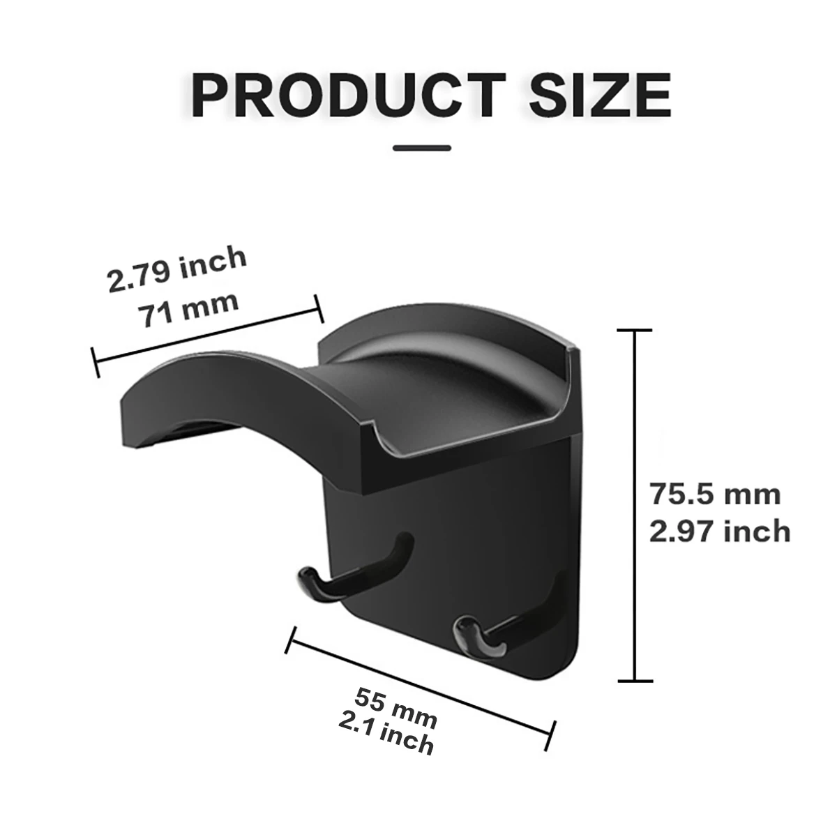 #Headphone hook on the wall, under the table, punch-free headphone rack storage rack, game controller bracket, headphone hanger
