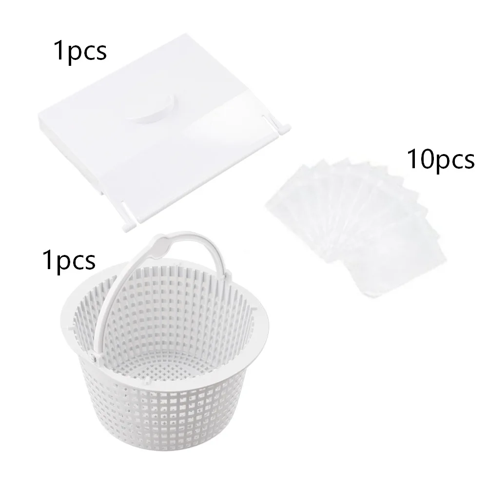 Pool Skimmer Replacement Set SPX1091C SPX1091K1 Fits For Hayward SP1091LX WM Includes Basket Weirs Bags