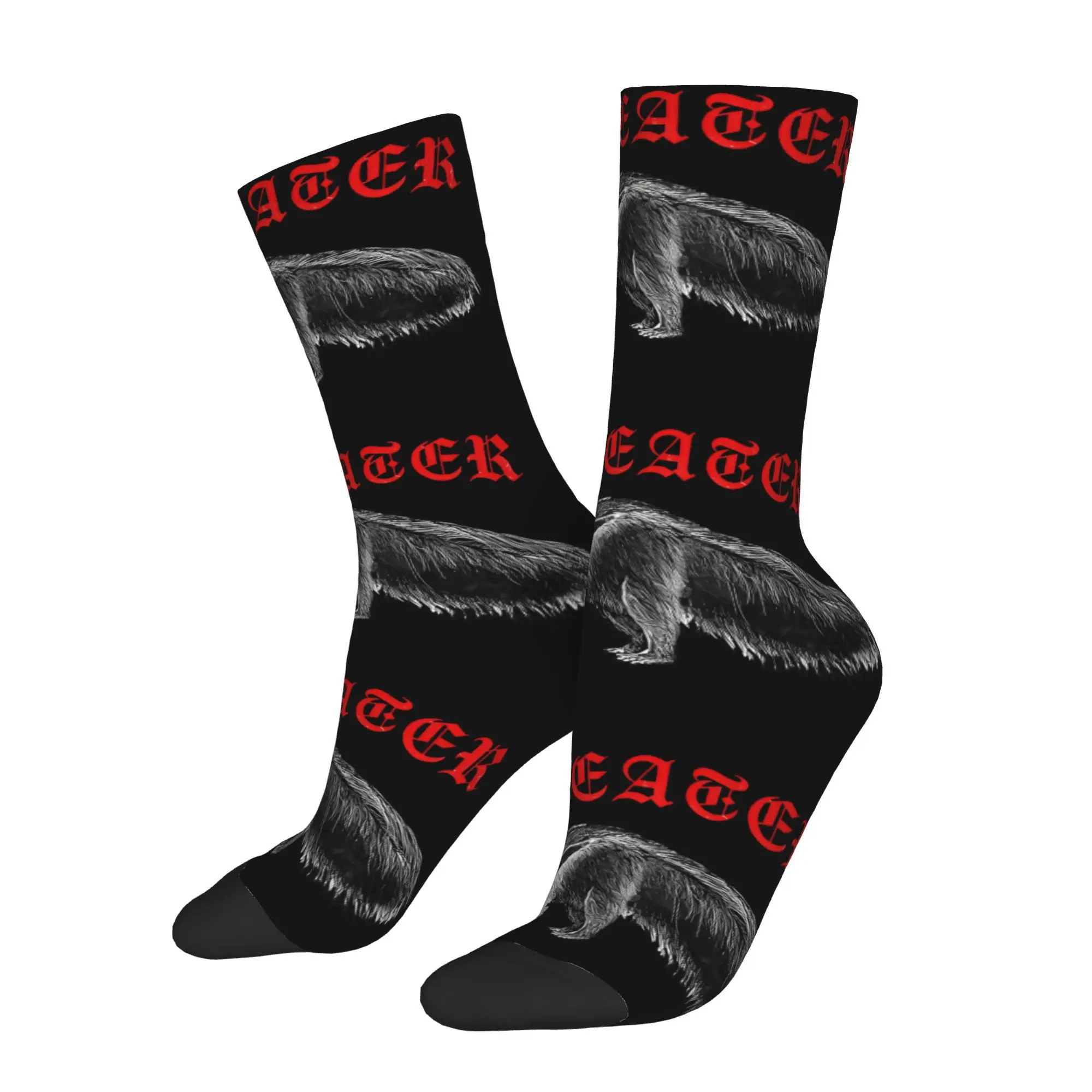 

Happy Men's Socks Anteater Vintage Hip Hop Casual Crew Sock Gift Pattern Printed