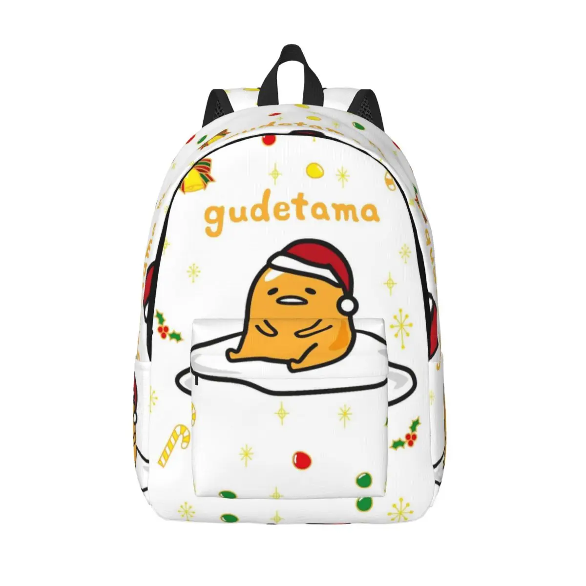 

Gudetama Cute Egg Cartoon Backpack Middle High College School Student Bookbag Teens Daypack Durable