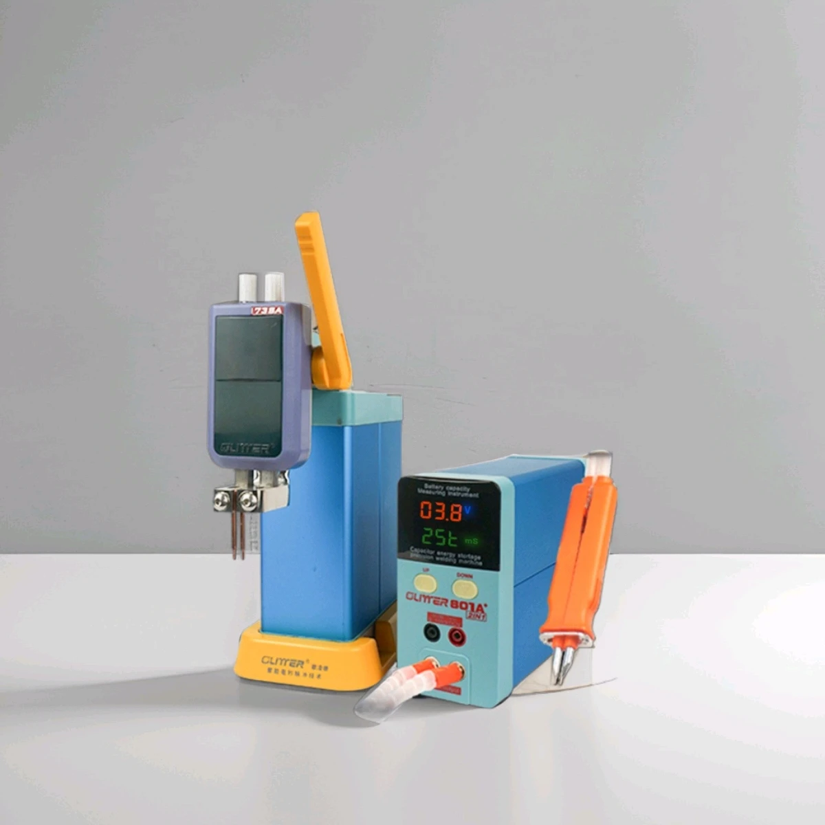 801A+ Battery Spot Welder, 11.6 KW Capacitor Energy Storage Pulse Welding Machine, Spot Welding Equipment With 70A Welding Pen