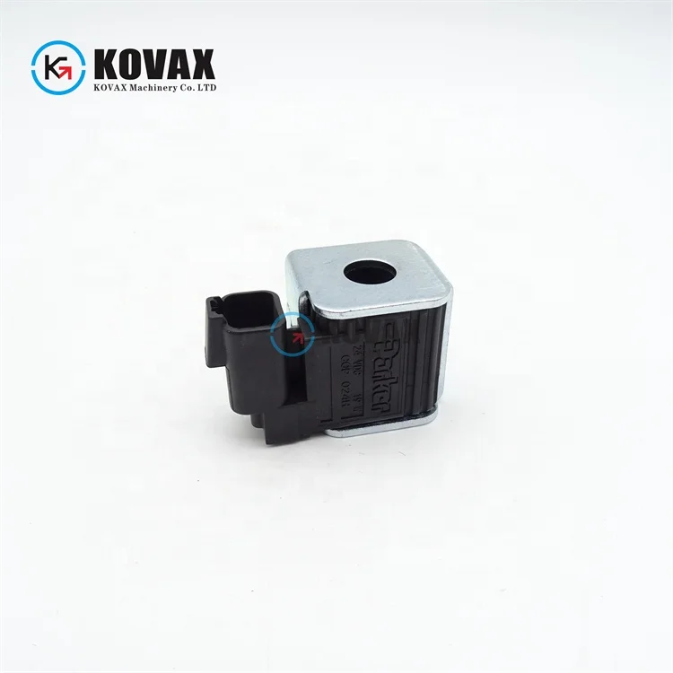 For High Quality 24v 13mm 39mm Lg922e Solenoid Valve Coil Lg925e Lg930e Lg936e Excavator Parts Factory Direct Sales