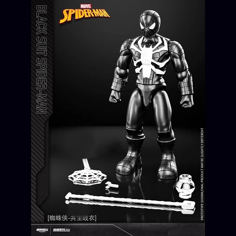 Marvel Spider-Man Venom 7cm Model do Składania Figurka Akcji Peter Parker GK Figurka Artystyczna z Ruchomymi Elementami Figurka Anime Zabawka Ozdoba na Biurko Prezent