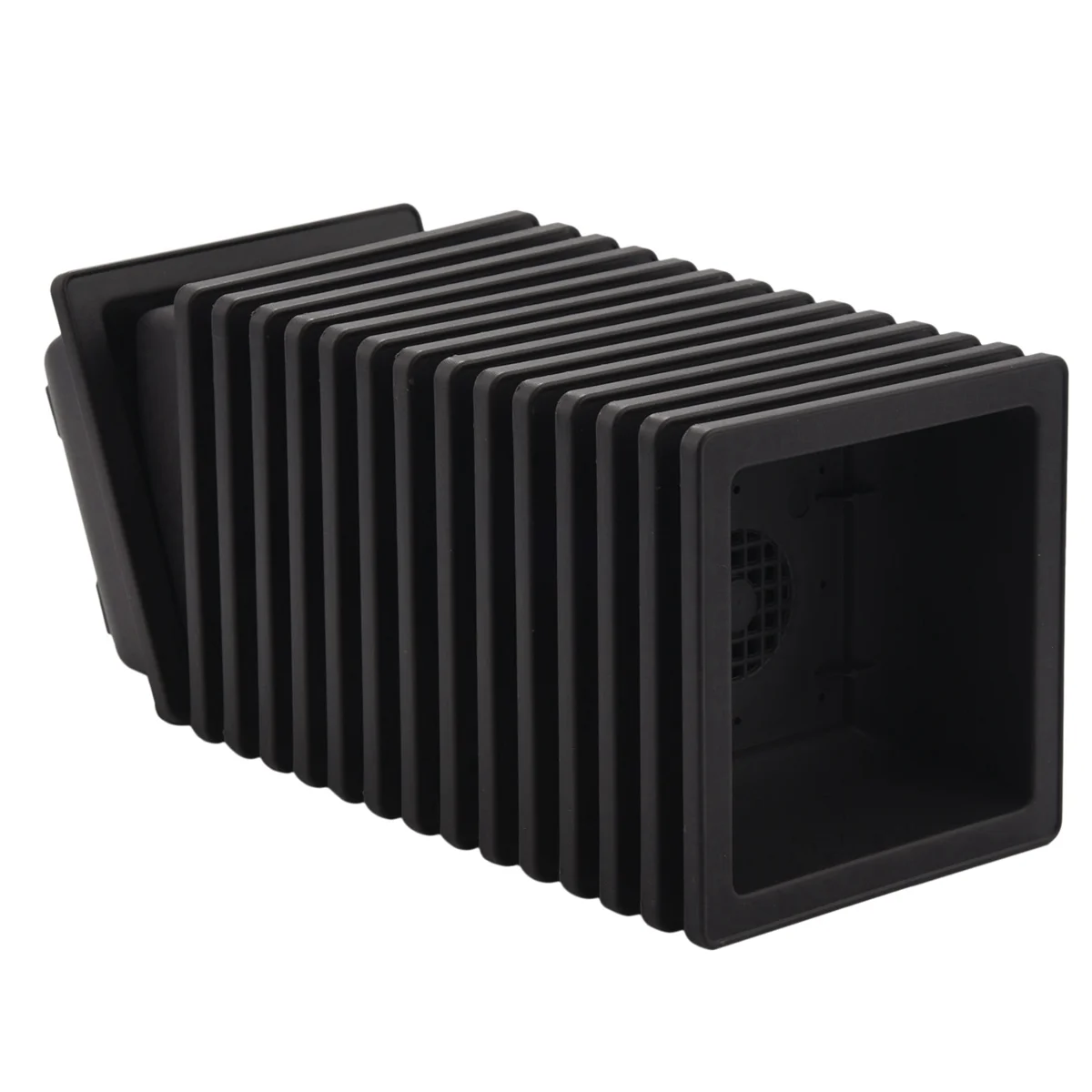 Maceta cuadrada de plástico para entrenamiento de bonsái, contenedor de flores suculentas para jardín, 60 piezas, 4,7 pulgadas