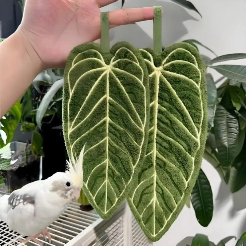 1pc pianta calda appesa addensata asciugamano da cucina asciugamano per pulizia fazzoletto assorbente asciugamano bagno accessori da cucina