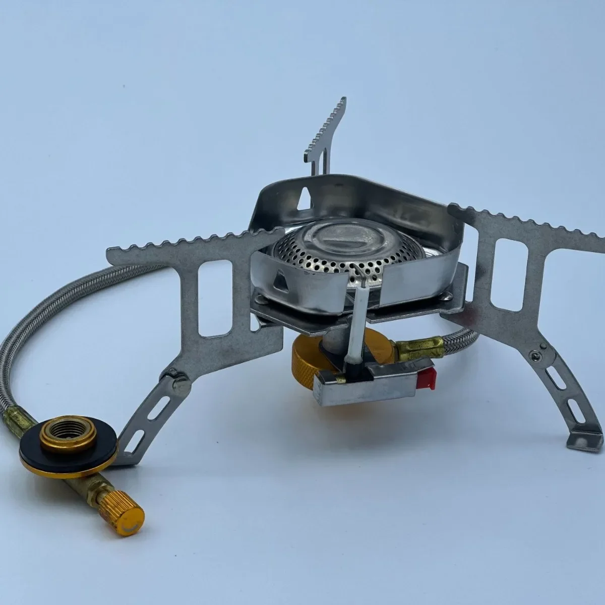 Outdoor Gas Stove Burner Mini split camping gas stove portable picnic flat gas electronic ignition stove
