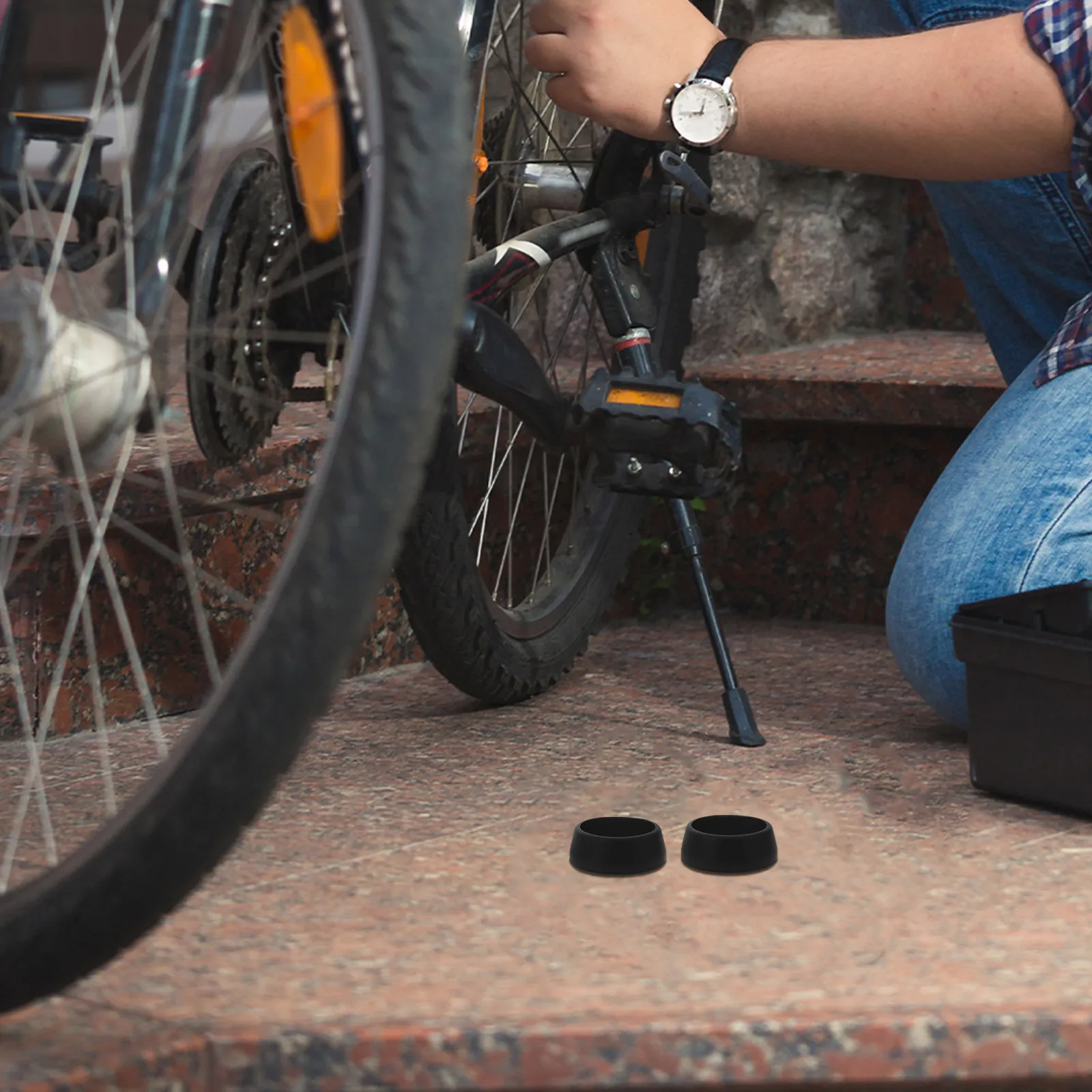 10Pcs Seatpost Dust Caps Silicone Protective Rings Fit Snugly Various Sizes Extend Bike Components Lifespan Replacement Part