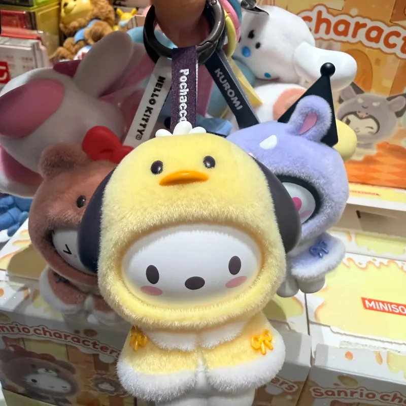 [Vorverkauf] Echter Sanrio Small Cloak Series Series Blind Box Anhänger Gesichtsrotation zum Wechseln von Ausdrücken Anhänger Spielzeug Geschenk