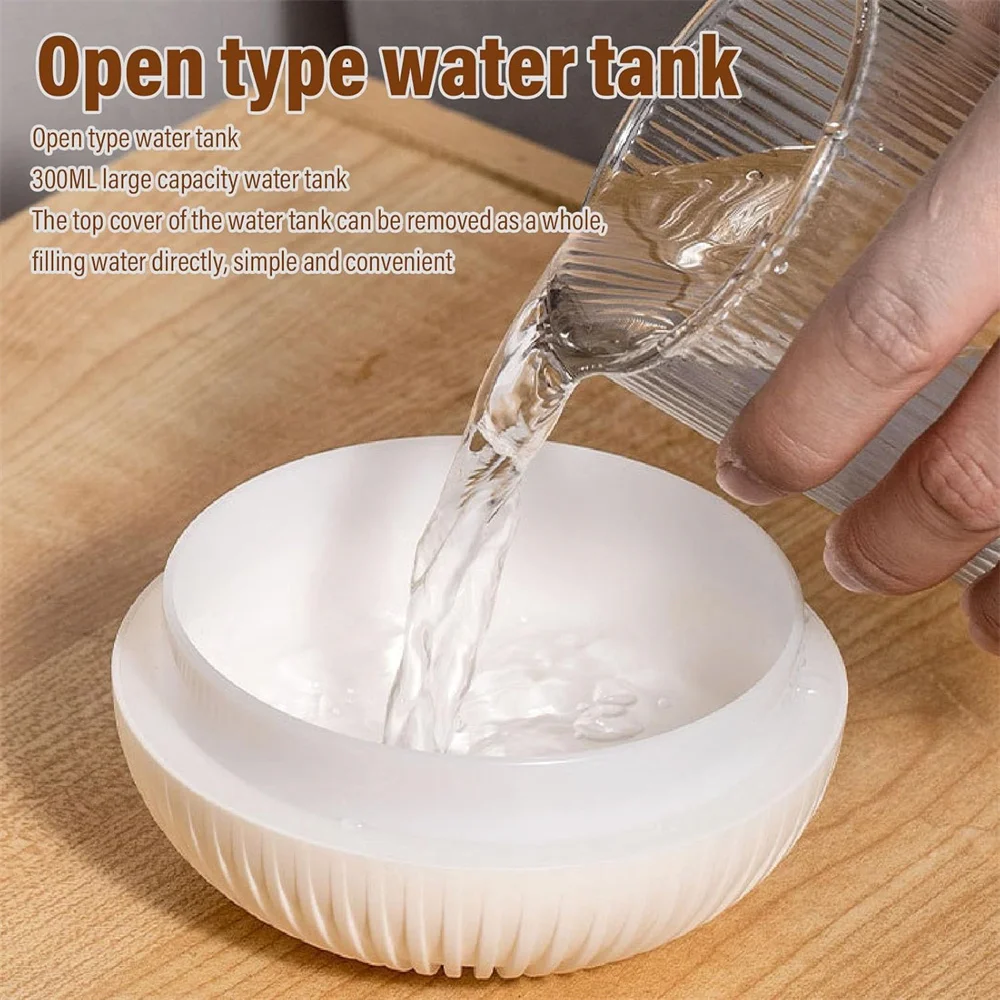 

300 мл мини-увлажнитель воздуха милый в форме лука портативный маленький увлажнитель воздуха ультразвуковой прохладный туман с питанием от USB для стола в спальне