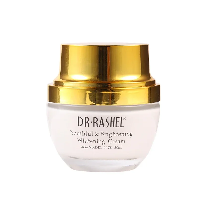 DR.RASHEL 24K Gold Collagen Whitening Cream Day Cream Moisturizers Skin Brightening Anti-aging Pores Shrinking Skin Care Smooth