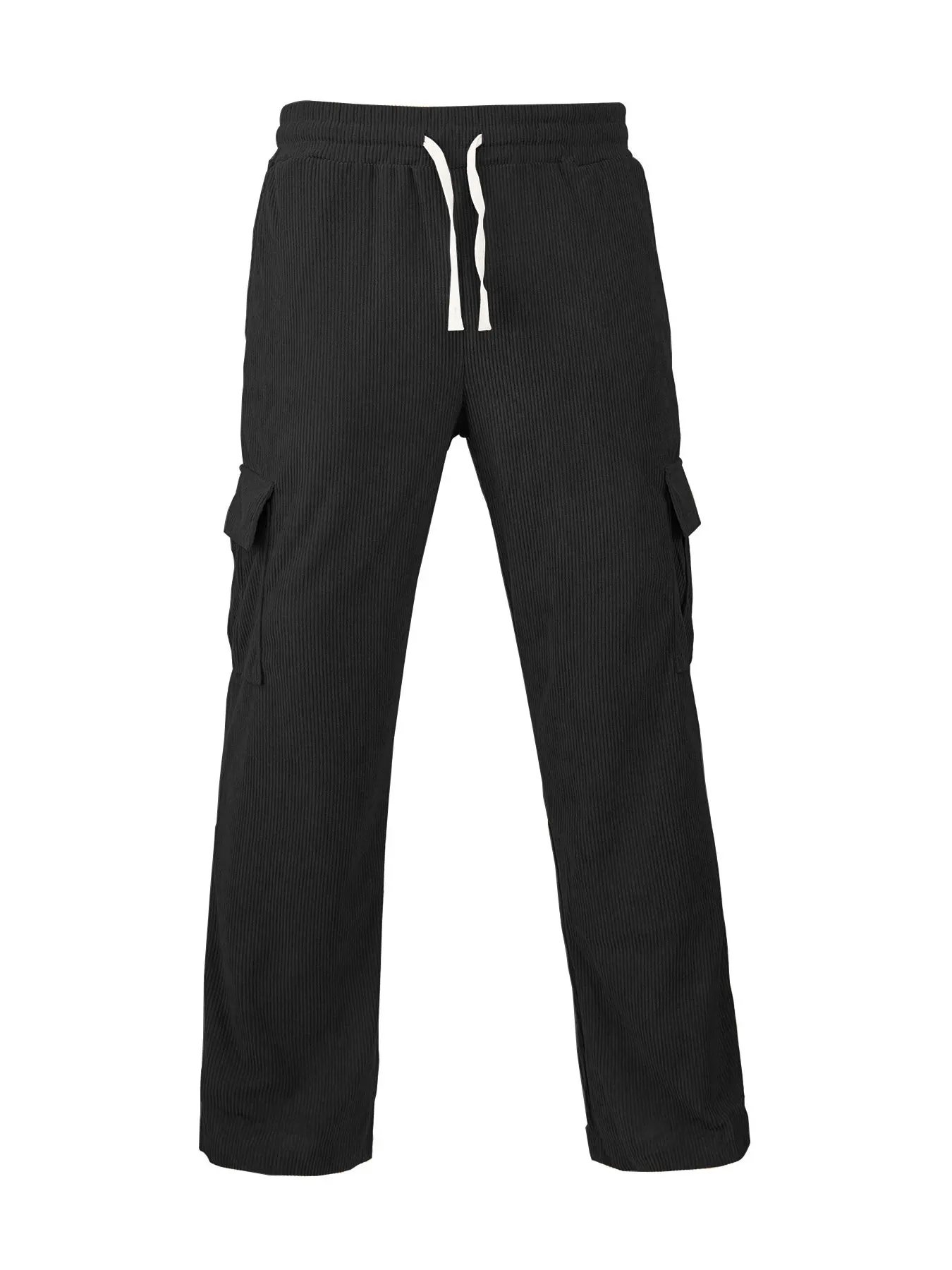 

Men's Breathable Fashionable Casual Sports Corduroy Pants Multiple Pockets Long Trousers for Outdoor Workwear