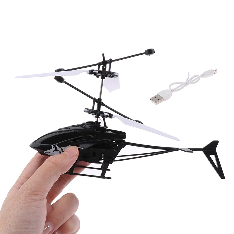 Innovative Remote Control Aircraft Charging Light LED Aircraft Toy For Children Two-Channel Suspension RC Helicopter Toy