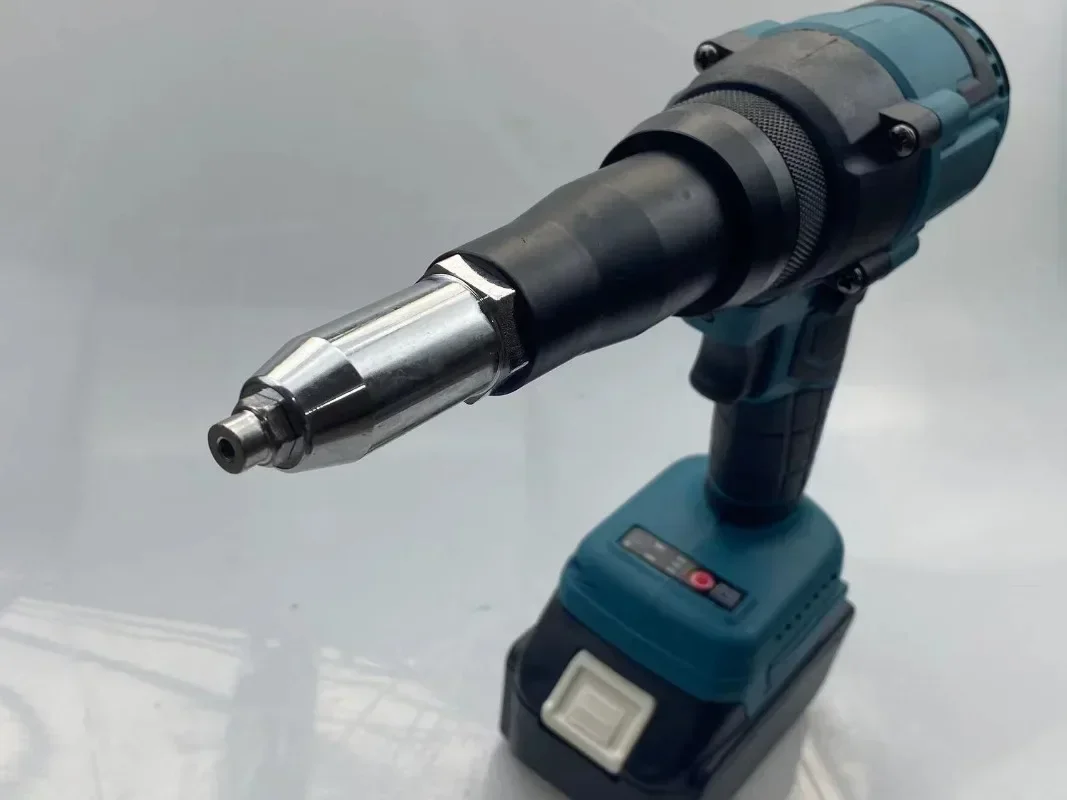 Electric Riveting Gun Lithium Battery Automatic Riveting Gun Rechargeable Riveting Gun Power Tools 21V Industrially Available
