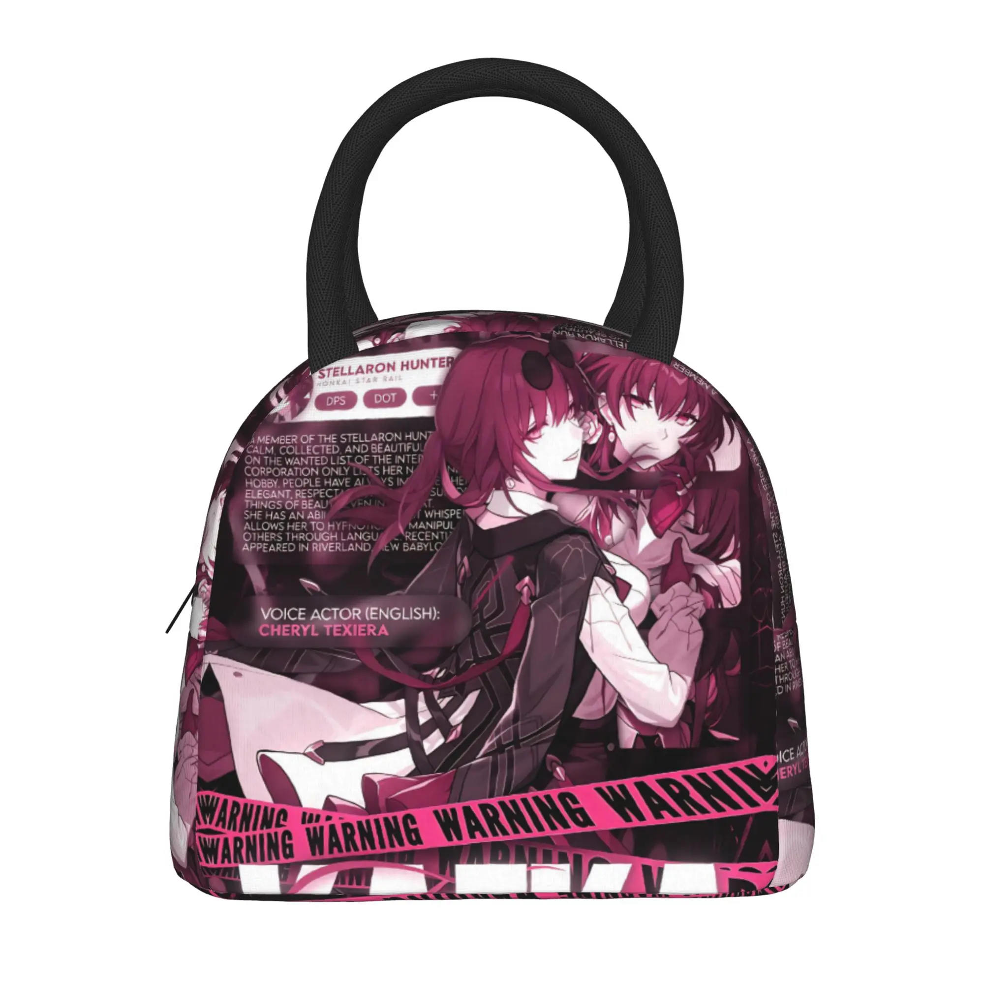 Honkai Star Rail Accessories Insulated Lunch Tote Bag For Outdoor  Food Box Reusable Cooler Thermal Bento Box