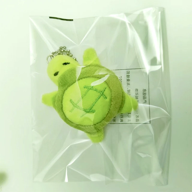 Cartoon Turtle Plush Keychain Creative Soft Toys Turtle Plush Keychain Schoolbag Pendant Small Gift