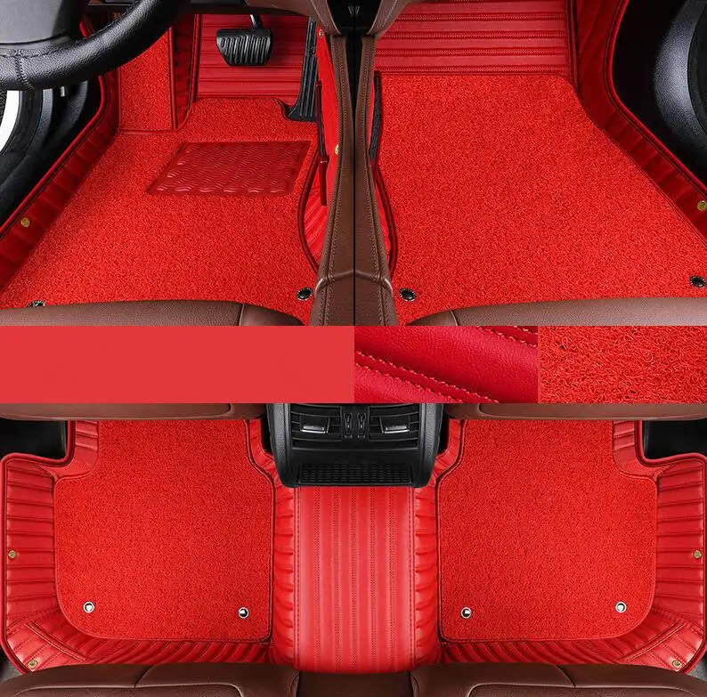 

High quality! Custom special car floor mats for Mercedes Benz GLC Coupe 2026-2023 C254 waterproof rugs double layers carpets