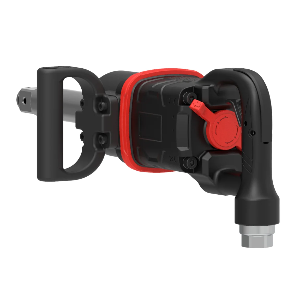 PT-1501L Heavy Duty Composite Air Pneumatic Impact Wrench 1 Inch 3000Nm for Repairing Changing Trucks Tires