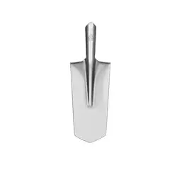 Manganese Steel Agricultural Trenching Shovel Drain Spade Head Narrow Opening Digging Spade Multipurpose Pointed Steel Shovel