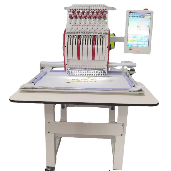 Maya 1 Heads Flat Cording Embroidery Sequin Machine