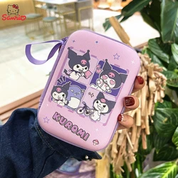 Hello Kitty Storage Bag Kuromi Storage Box Pochacco Data Cable Charger Travel Earphone Storage Protective Case Gifts