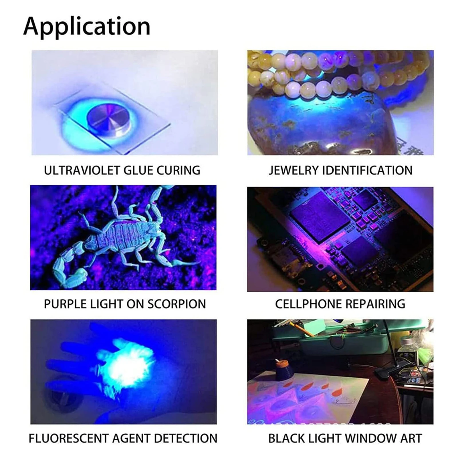 Lampada per unghie UV da 395 nm, lampada per polimerizzazione delle unghie in gel alimentata tramite USB, asciugatrice portatile per smalto gel con interruttore on/off, morsetto forte, 360 °   Rota Rota