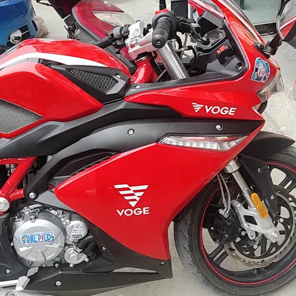 VOGE Motorcycle Helmet Stickers Motor Bike Accessories Fuel Tank Side Windshield Decal For Loncin Voge 900 DSX 300 Rally DSX 525